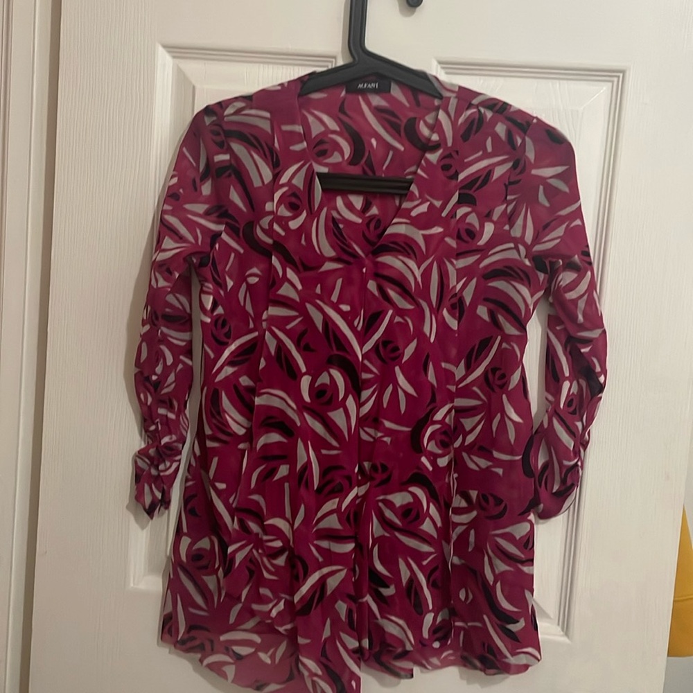 Asymmetrical blouse from Alfani